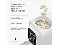 Blender 4-in-1 vegan drankmaker plantaardige melkmachine 800/1200 w - afbeelding 3 van  4