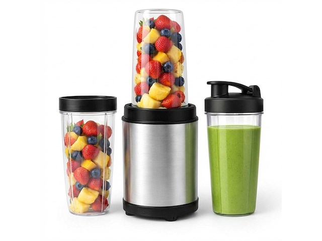 Blender – 900w – inclusief 3 bekers (3x) - afbeelding 1 van  7