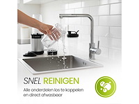 Blender – 900w – inclusief 3 bekers - afbeelding 5 van  7