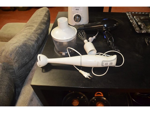 Blender home essentials, staafmixer met toebehoren, haardroger - afbeelding 2 van  5