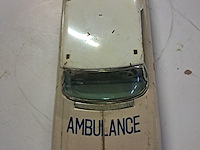 Blikken ambulance wagen l 280 mm b 100 mm h 805 mm - afbeelding 2 van  6