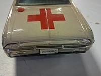 Blikken ambulance wagen l 280 mm b 100 mm h 805 mm - afbeelding 5 van  6