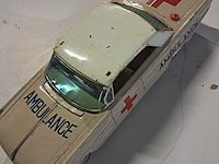Blikken ambulance wagen l 280 mm b 100 mm h 805 mm - afbeelding 6 van  6