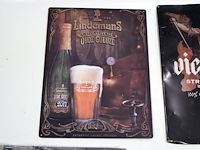 Blikken bier reclame (x6) - afbeelding 6 van  7