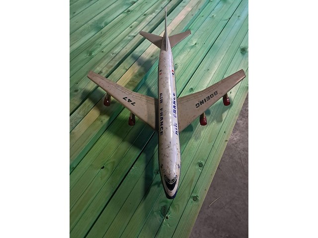 Blikken vliegtuig air france l 550 mm b 470 mm h 170 mm - afbeelding 1 van  7