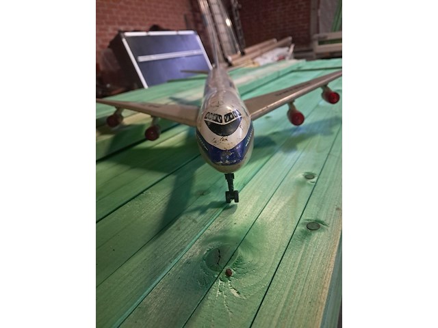 Blikken vliegtuig air france l 550 mm b 470 mm h 170 mm - afbeelding 2 van  7