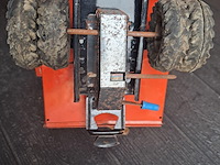Blikken vrachtwagen met aanhangwagen made in germany l 630mm b 130mm h 130mm - afbeelding 2 van  10
