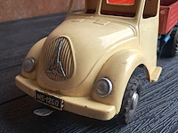 Blikken vrachtwagen met aanhangwagen made in germany l 630mm b 130mm h 130mm - afbeelding 1 van  10