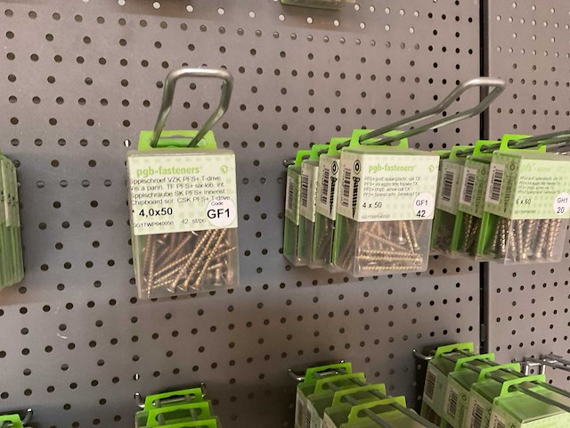 Blisters bevestiging - afbeelding 8 van  17