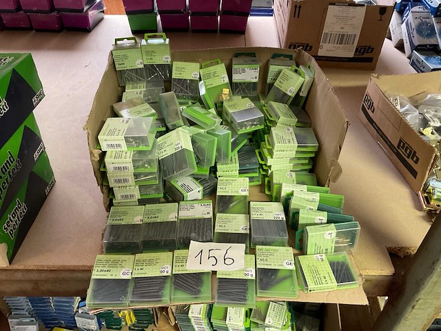 Blisters met nagels en staal nagels ; muurhaken - afbeelding 1 van  9