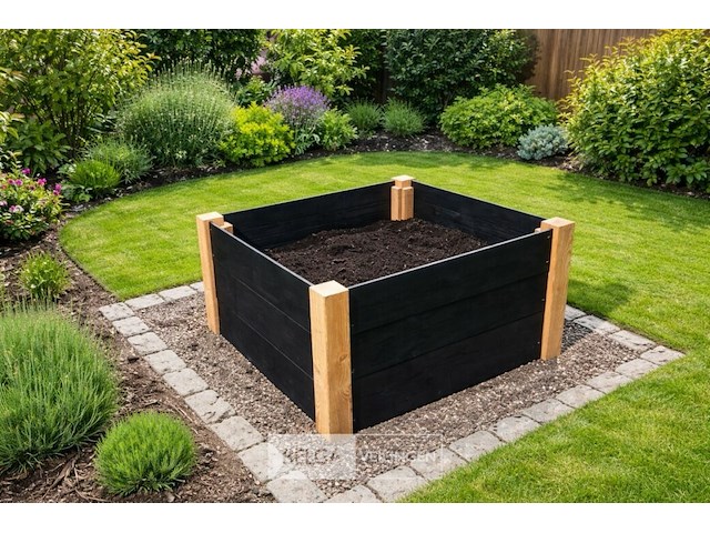 Bloembak - afm 60x206x54cm - afbeelding 1 van  2