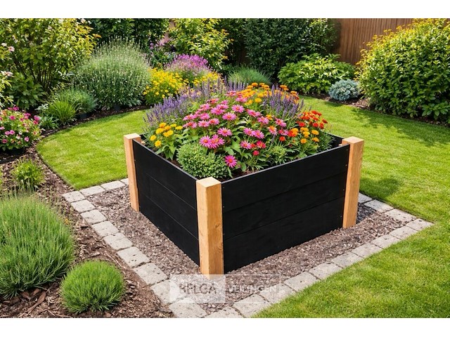 Bloembak - afm 60x60x54cm - afbeelding 2 van  2