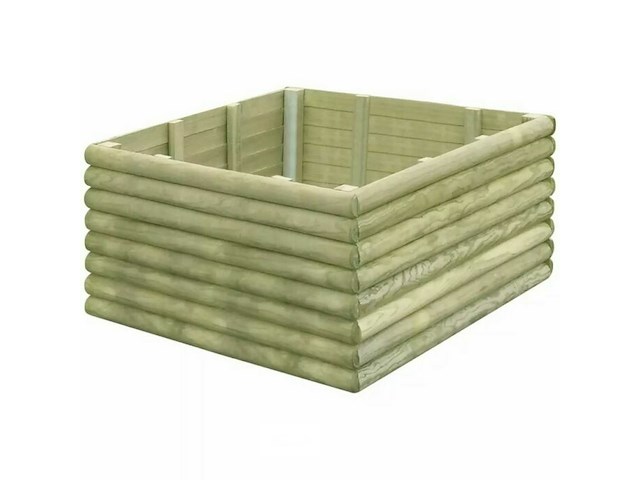 Bloembak, afm 100x100x48cm - afbeelding 1 van  3