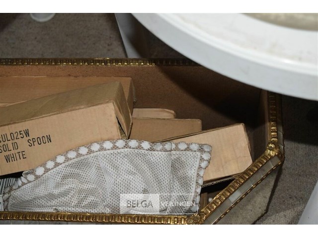 Bloembak en spiegel 65x30x30cm - afbeelding 4 van  4