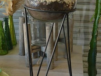 Bloemendecoratie op voet - afbeelding 1 van  3