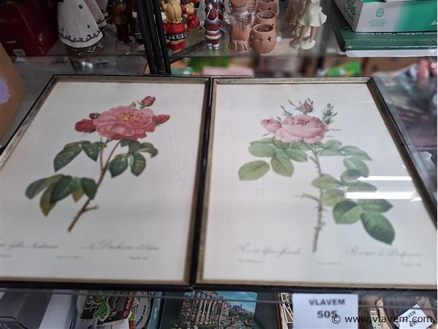 Bloemenkader - afbeelding 1 van  1