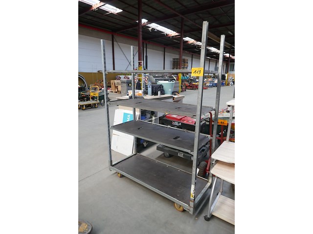 Bloemenkar - afbeelding 1 van  4