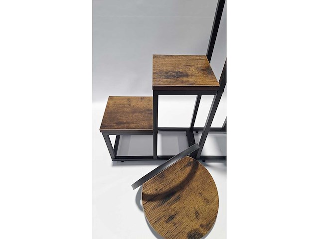 Bloemenstaander decoratiestaander 68x17x68cm - 2st - afbeelding 3 van  4