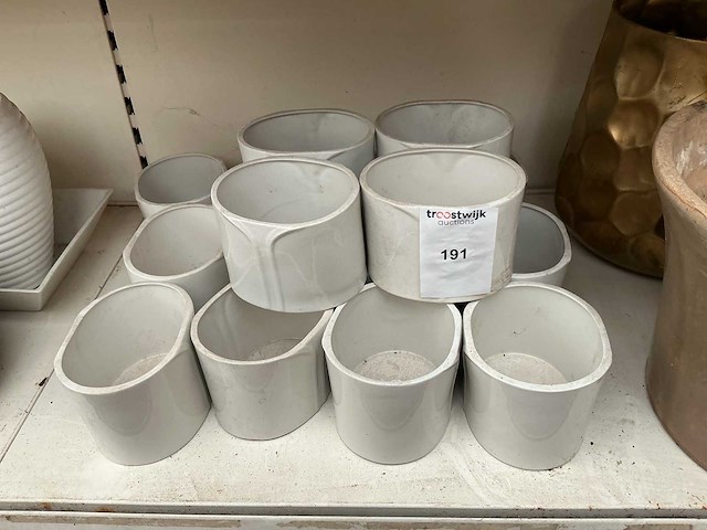 Bloempot (15x) - afbeelding 1 van  2