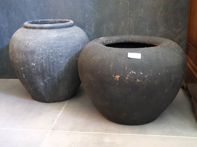 Bloempot (x2) - afbeelding 1 van  2
