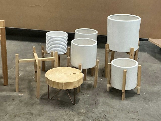 Bloempothouder (8x) - afbeelding 1 van  2