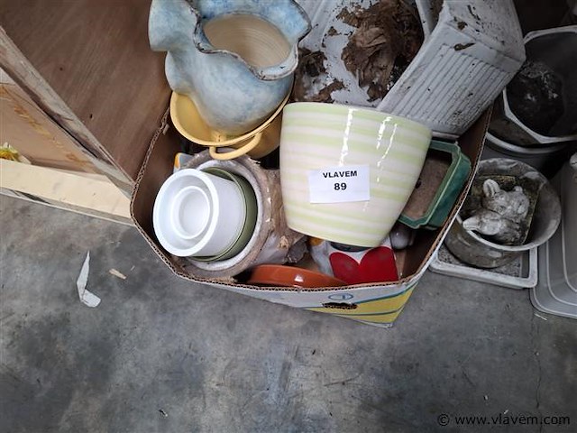 Bloempotten - afbeelding 2 van  2