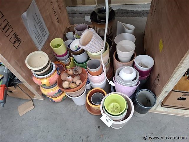 Bloempotten - afbeelding 1 van  2