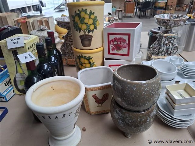 Bloempotten - afbeelding 1 van  2