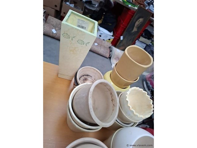 Bloempotten - afbeelding 2 van  2