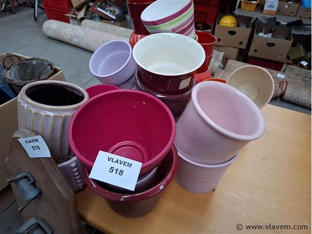 Bloempotten - afbeelding 1 van  3