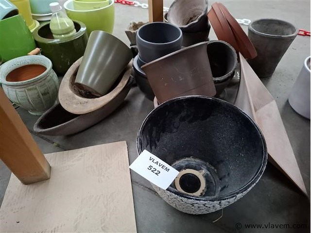 Bloempotten - afbeelding 1 van  2