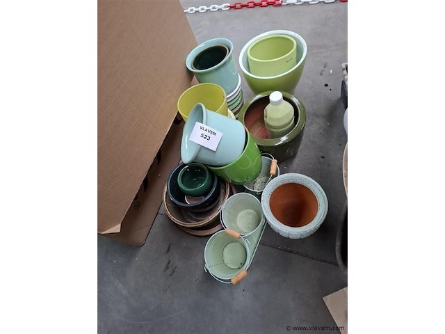 Bloempotten - afbeelding 1 van  1