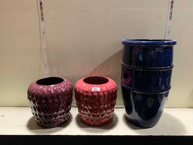 Bloempotten - afbeelding 1 van  3