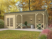 Blokhut - tuinhuis kukka 230x350x279cm (nieuw)