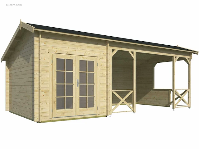 Blokhut - tuinhuis kukka 230x350x279cm tuindeco - afbeelding 2 van  9