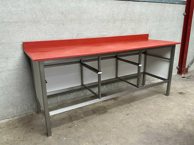 Blokvak - stainless steel cutting table - afbeelding 1 van  4