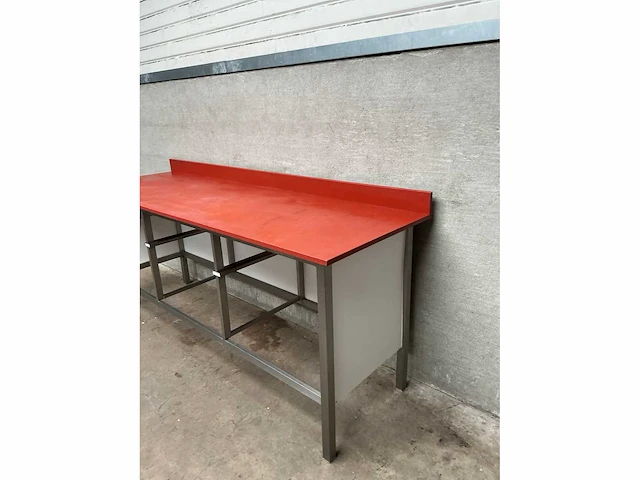 Blokvak - stainless steel cutting table - afbeelding 3 van  4
