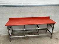 Blokvak - stainless steel cutting table - afbeelding 4 van  4
