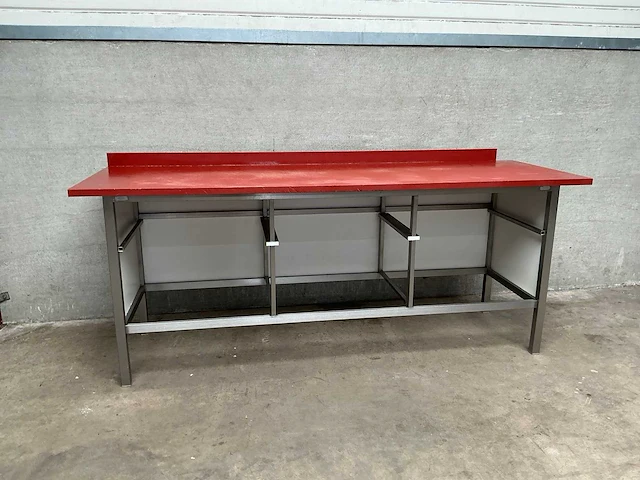 Blokvlak - rvs snijtafel - afbeelding 2 van  4