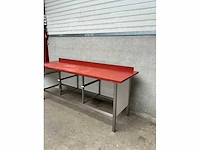 Blokvlak - rvs snijtafel - afbeelding 3 van  4