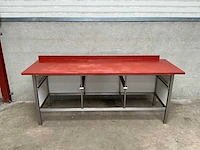 Blokvlak - rvs snijtafel - afbeelding 4 van  4