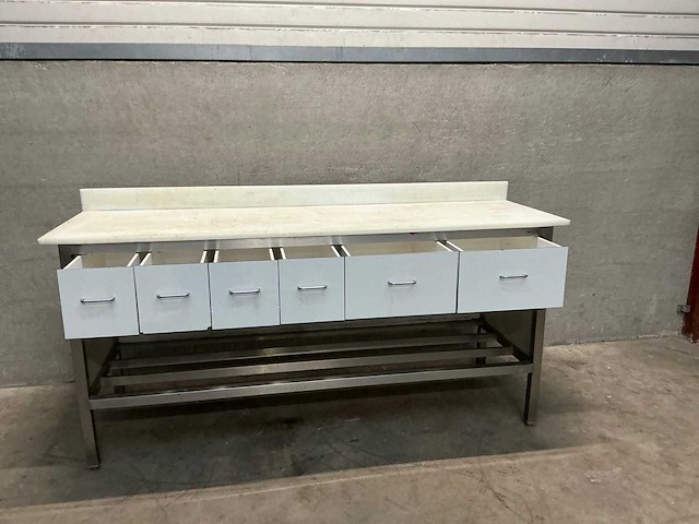 Blokvlak - rvs werktafel snijtafel - afbeelding 5 van  5