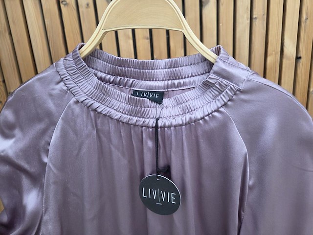 Blouse 1 blush pink maat l - afbeelding 3 van  5