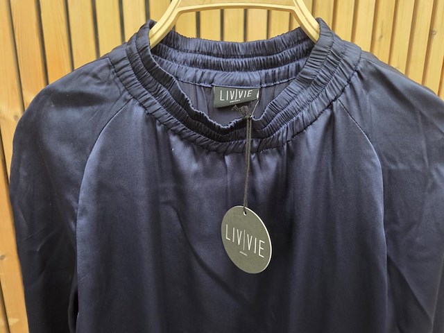 Blouse 1 deep blue maat m - afbeelding 3 van  5