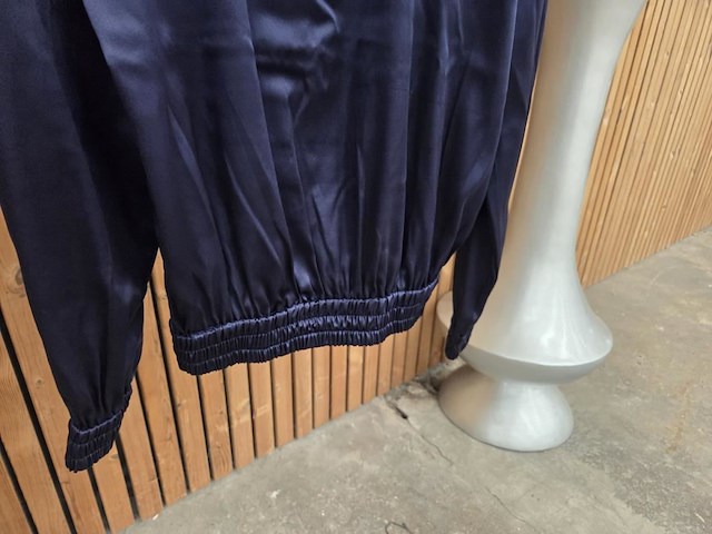 Blouse 1 deep blue maat xs - afbeelding 4 van  5