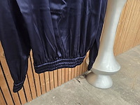 Blouse 1 deep blue maat xs - afbeelding 4 van  5