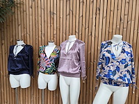 Blouse 2 deep blue maat l - afbeelding 4 van  4