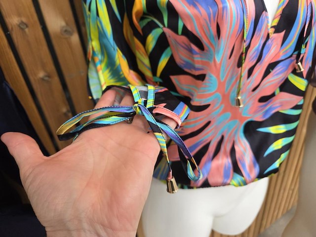 Blouse 2 jungle maat xs - afbeelding 2 van  4