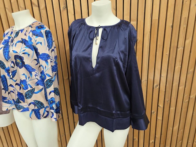 Blouse 3 deep blue maat l - afbeelding 1 van  3