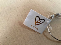 B.loved armband vlinder zilver (29x) - afbeelding 4 van  4